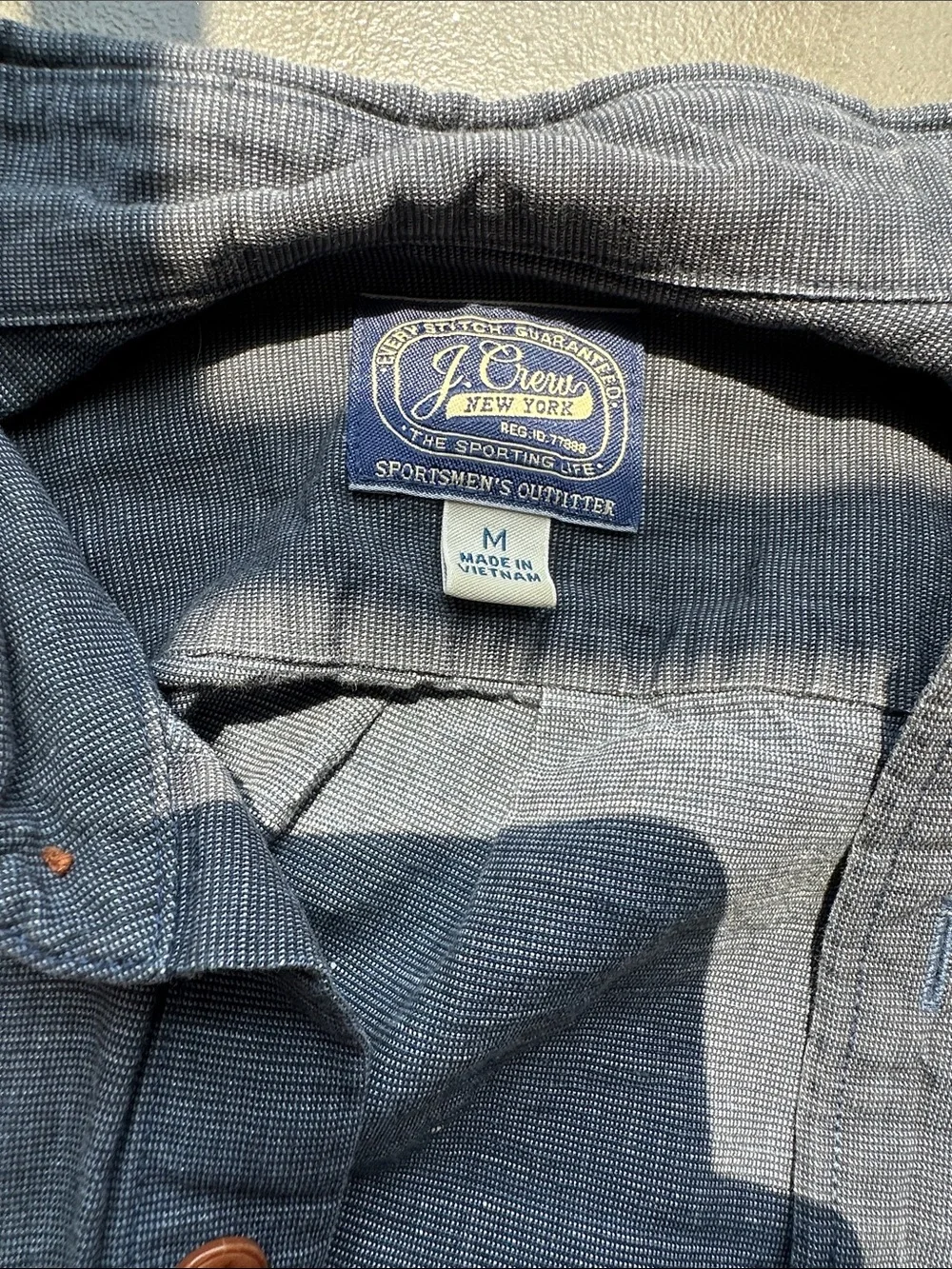 Heavyweight linen button down - JCrew x Baird McNutt